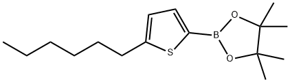 2-(5-hexylthiophen-2-yl)-4,4,5,5-tetramethyl-1,3,2-dioxaborolane/917985-54-7